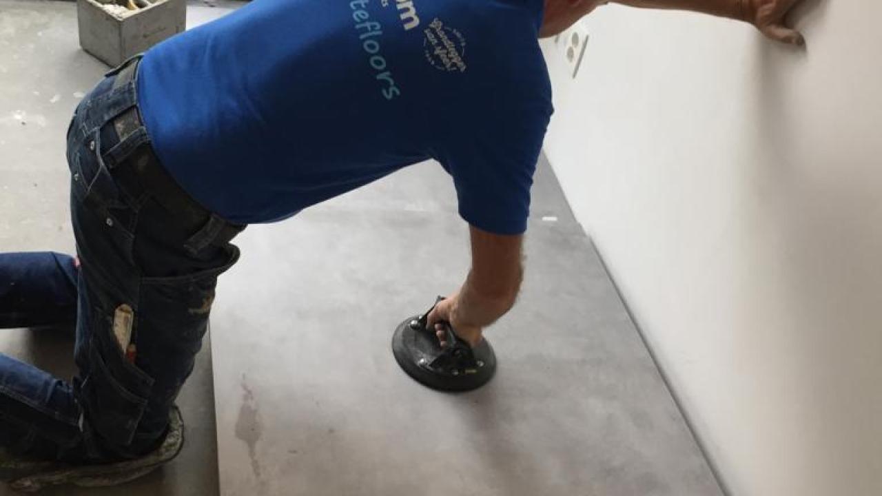 Onze vakman aan het werk