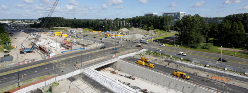 Tunnels in Leiden Ontsluiting Bio Science Park